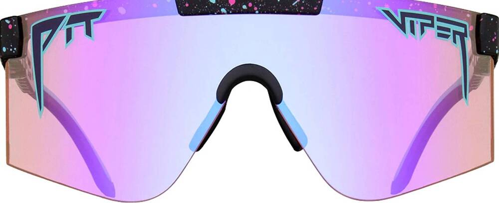 NEW PIT VIPER unisex - midnight 2000 shield sunglasses in afterparty /black/pink